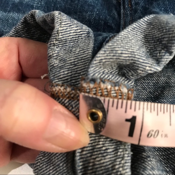 J Brand Mako Distressed Cuffed Denim Shorts Sz 31 - Picture 10 of 15